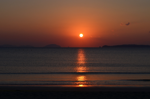 デジタル一眼レフカメラで夕日を撮ってみた 初心者でもデジタル一眼レフカメラ